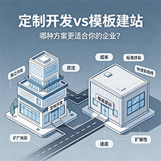 大同建站-定制开发vs模板建站：哪种方案更适合你的企业？