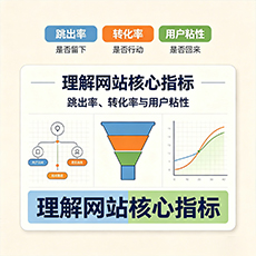 大同建站-理解网站核心指标：跳出率、转化率与用户粘性