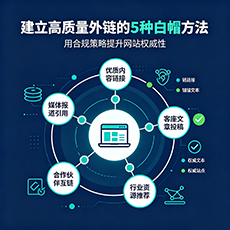大同建站-建立高质量外链的5种白帽方法